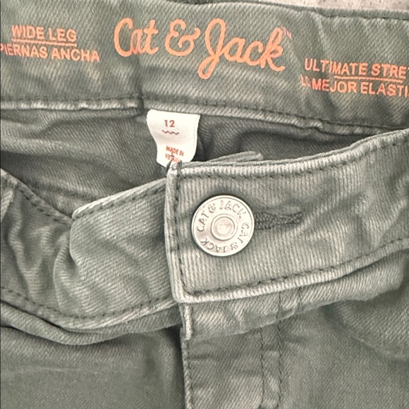 Cat & Jack Kids Jeans - Light Blue, Olive, Charcoal - Picture 9 of 10